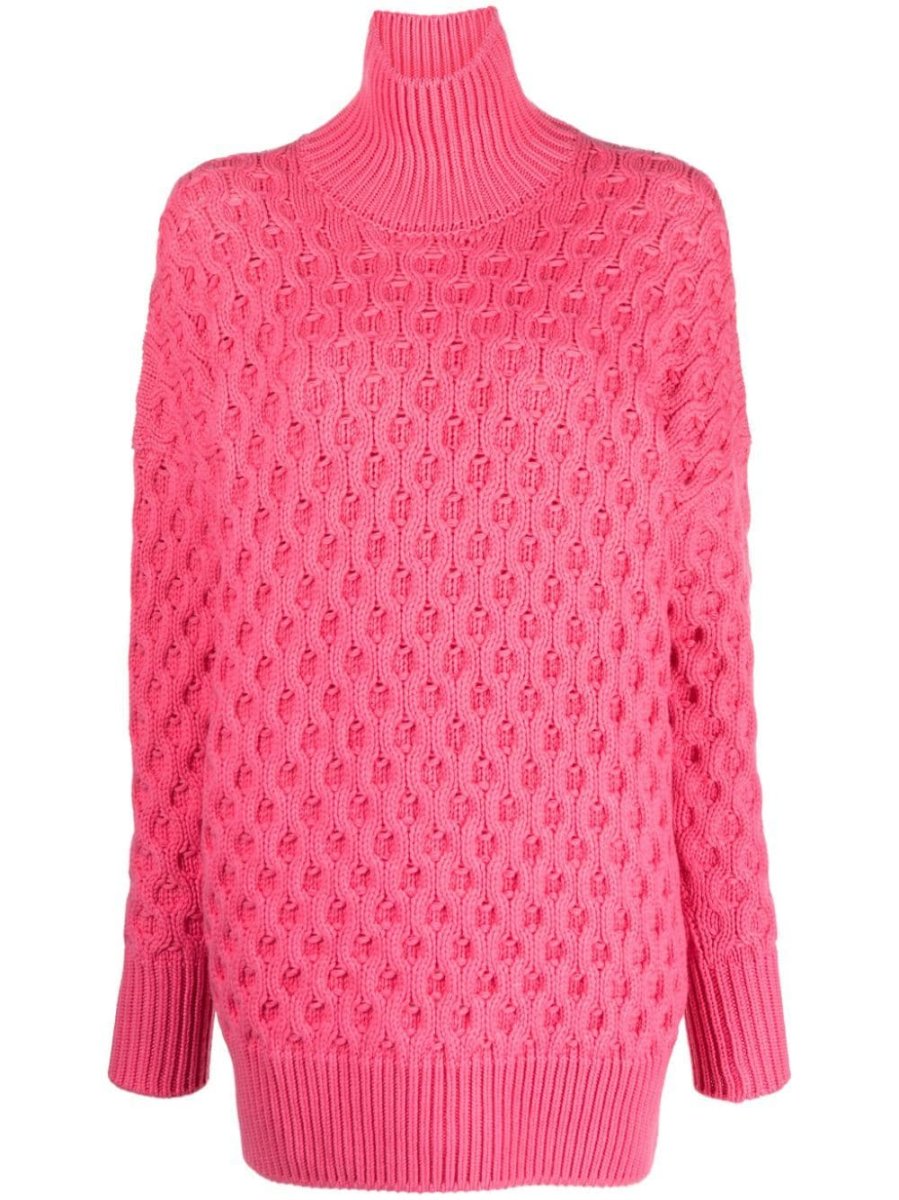 roll-neck cashmere jumper