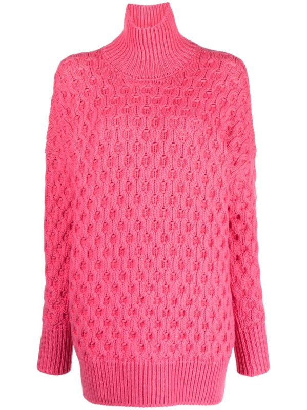 roll-neck cashmere jumper
