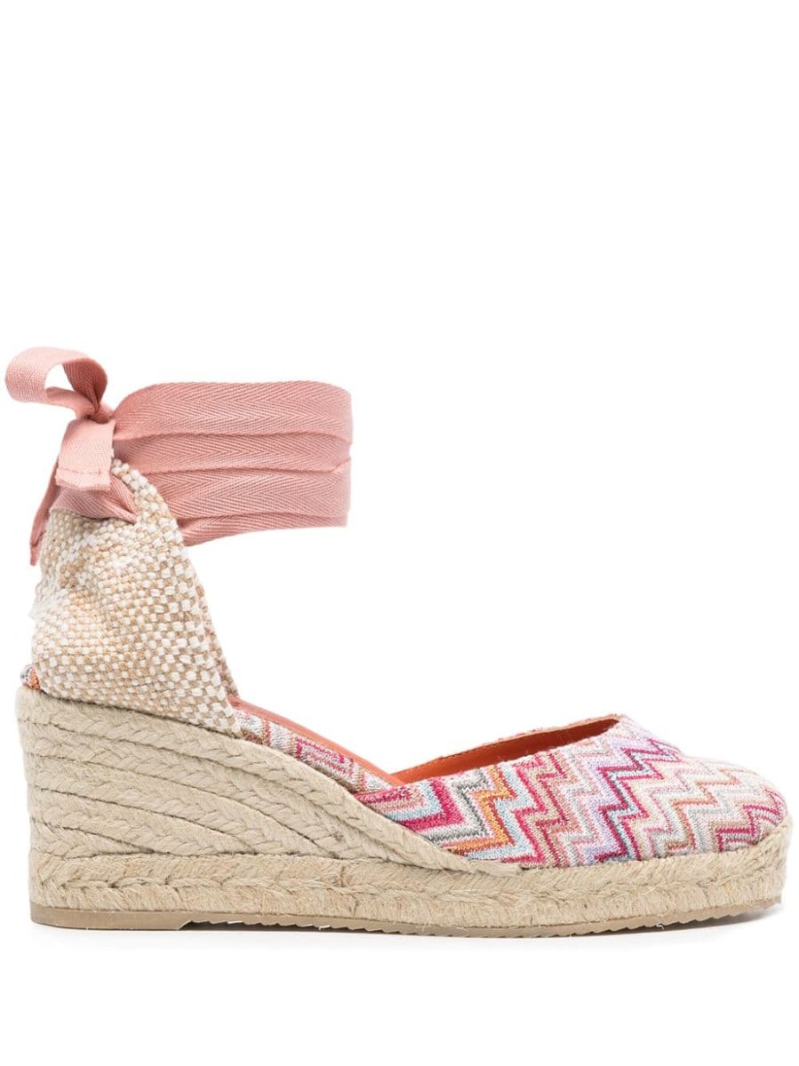 70mm zigzag-woven espadrilles