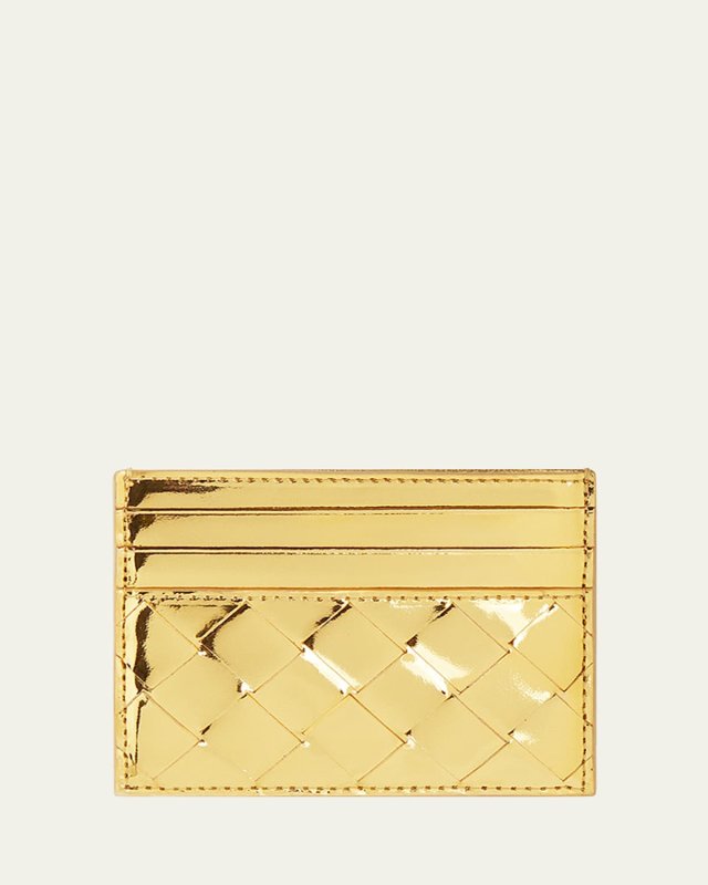 Intrecciato Credit Card Case