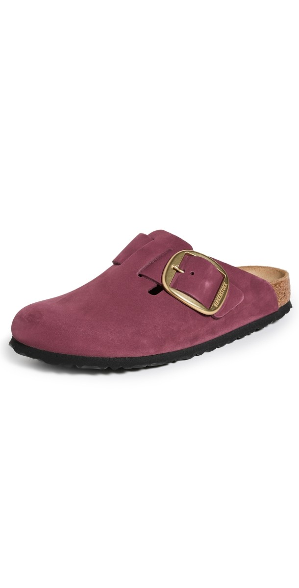 Birkenstock Boston Big Buckle Clogs Berry Crush