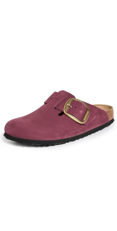 Birkenstock Boston Big Buckle Clogs Berry Crush