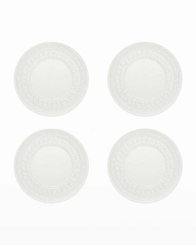 Ornament Bread & Butter Plates, Set of 4