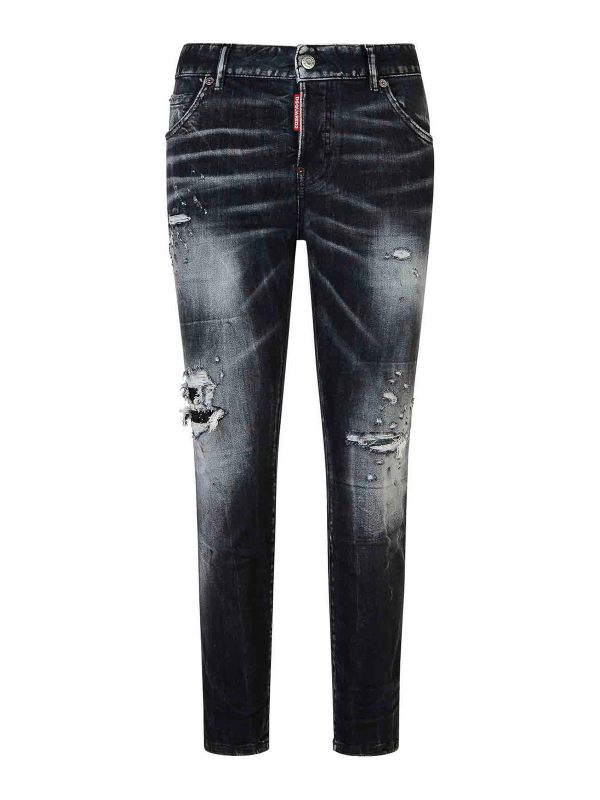 Dsquared2 Jean Bootcut - Noir