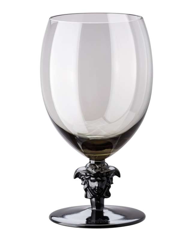 Medusa Lumiere Short stem Haze Water Goblets, Set of 2