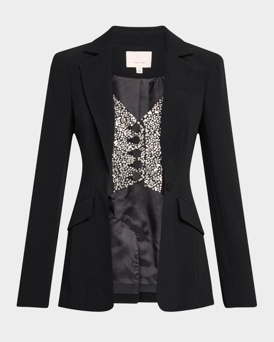 Cynthia Blazer with Crystal Bodice