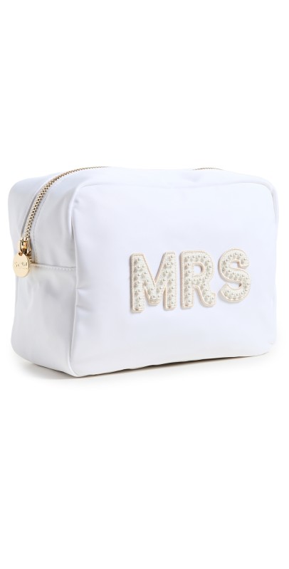 Stoney Clover Lane Mrs Large Pouch Blanc