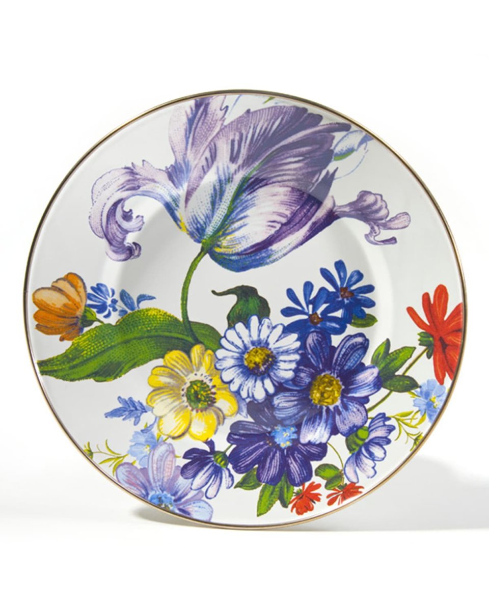 Flower Market Dinner Plate