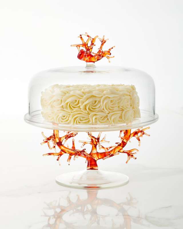 Coral Cake Stand