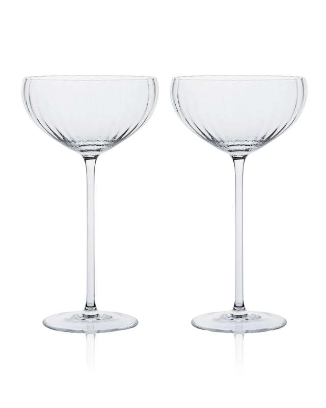 Quinn Coupe Glasses, Set of 2