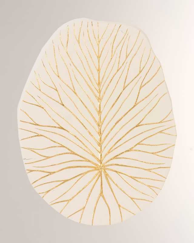 Rivulet Gold Leaf Wall Tile