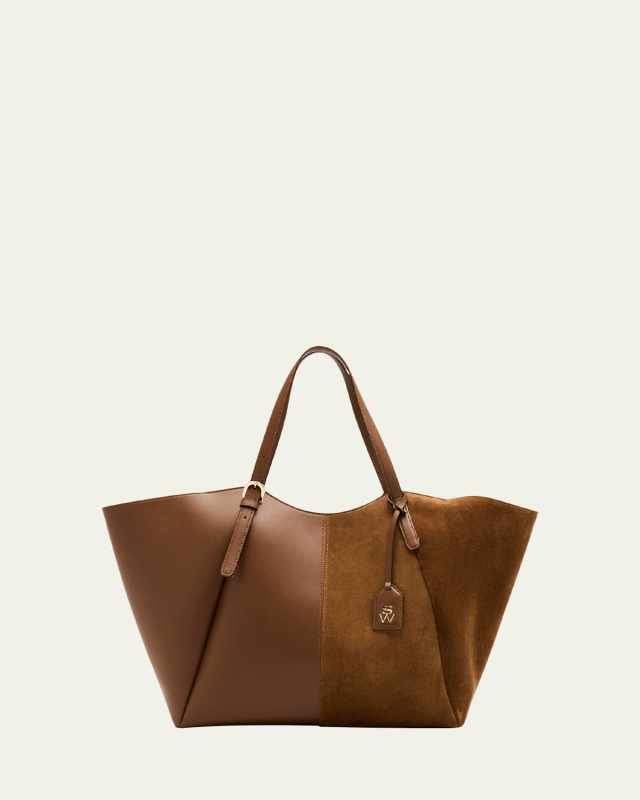 5050 Gogo Leather & Suede Tote Bag
