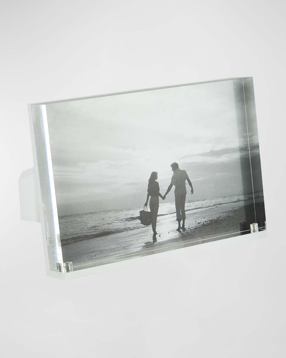 LUCITE EASEL BACK FRAME, 4" x 6"