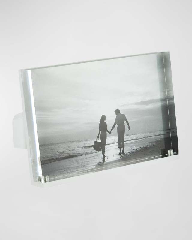 LUCITE EASEL BACK FRAME, 4" x 6"