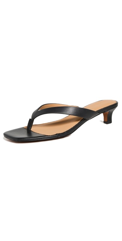 Madewell The Irene Thong Sandals True Black
