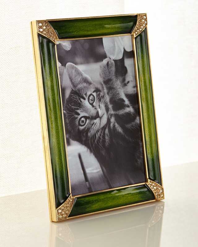 Pave Corner Frame, 4" x 6"
