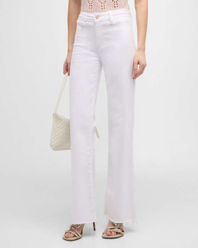 Leenah Bootcut Braided Waist Jeans