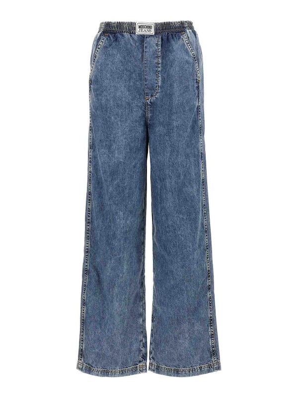 Moschino Jeans Jean Bootcut - Bleu Clair