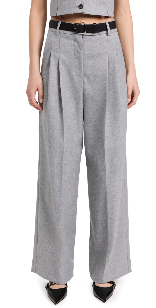 By Malene Birger Cymbaria Pants Grey Melange
