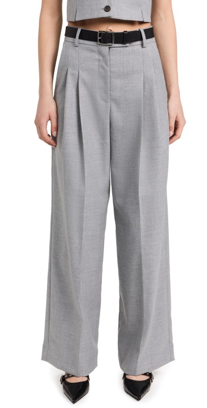 By Malene Birger Cymbaria Pants Grey Melange