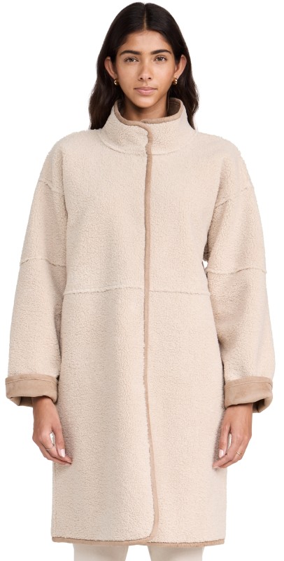 Velvet Cara Reversible Jacket Sand
