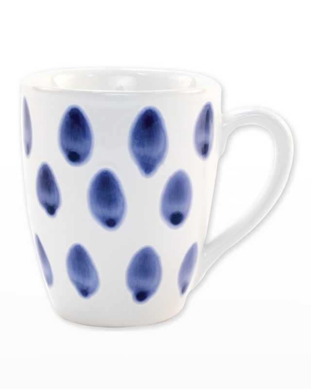 Santorini Dot Mug, 12 oz.