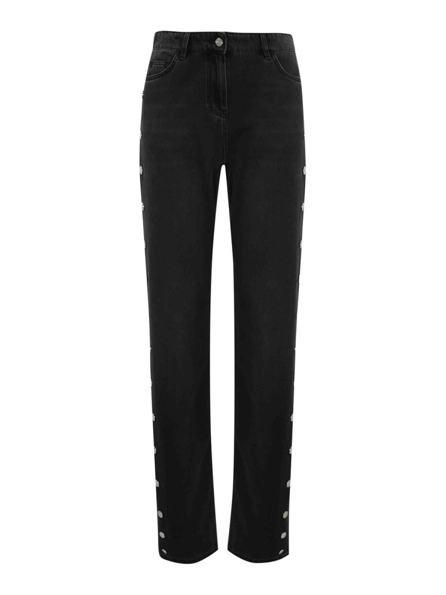 Elisabetta Franchi Jean Bootcut - Noir
