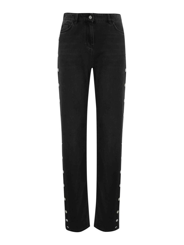 Elisabetta Franchi Jean Bootcut - Noir