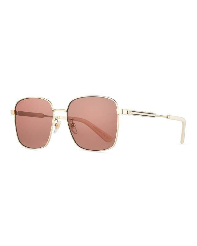 Square Metal Sunglasses