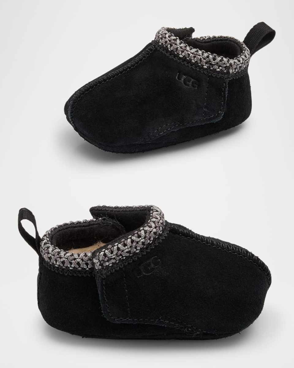 Girl's Tasman Pre-Walker Suede Booties,