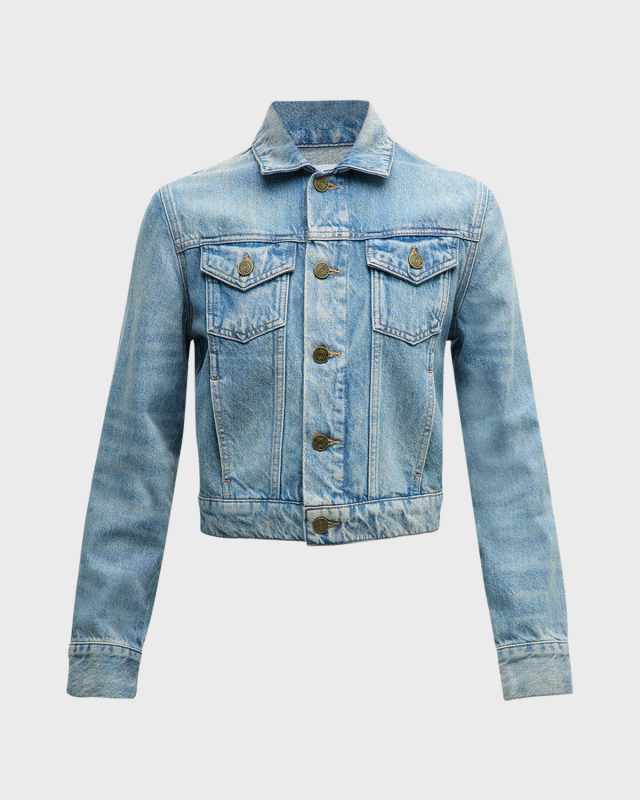 Shrunken Trucker Jacket