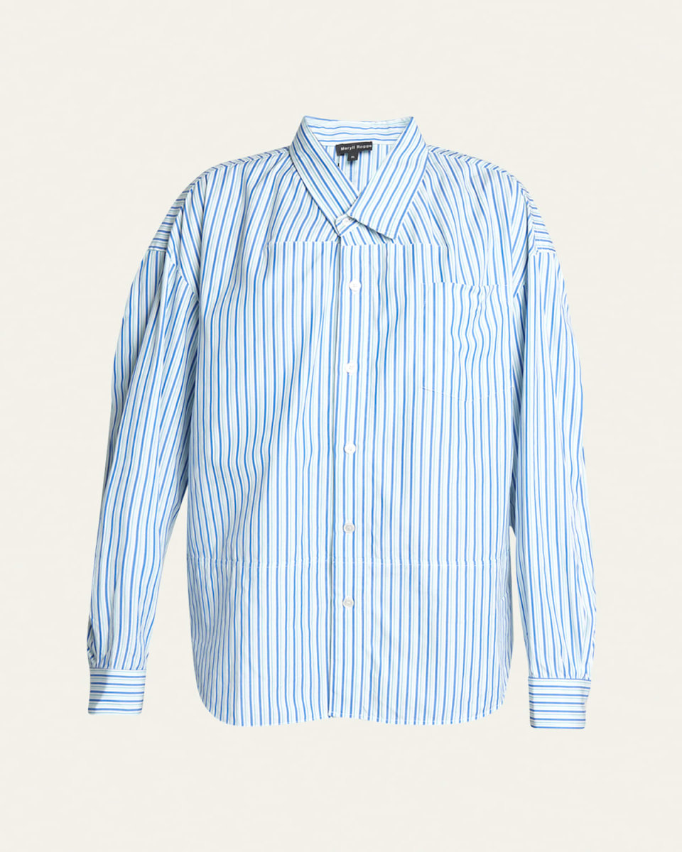 Stripe Button Down Boule Shirt