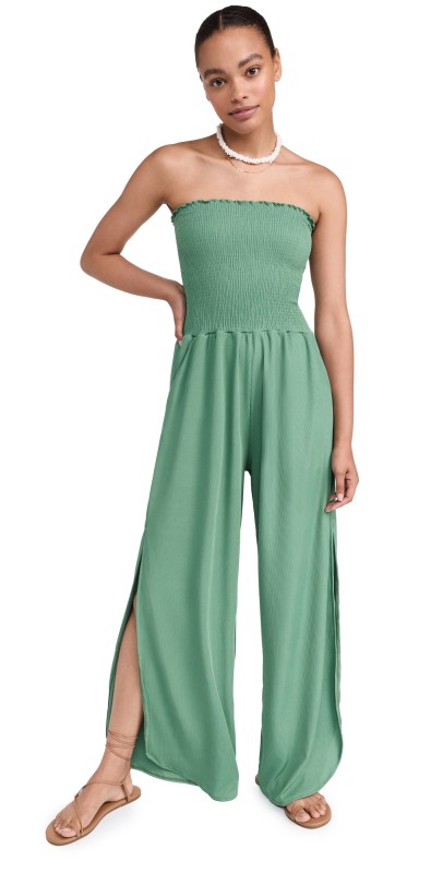 Peixoto Harriet Jumpsuit Sage Serenity Rib