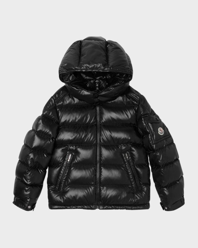 Boy's New Maya Shiny Puffer Jacket, Size 4-6