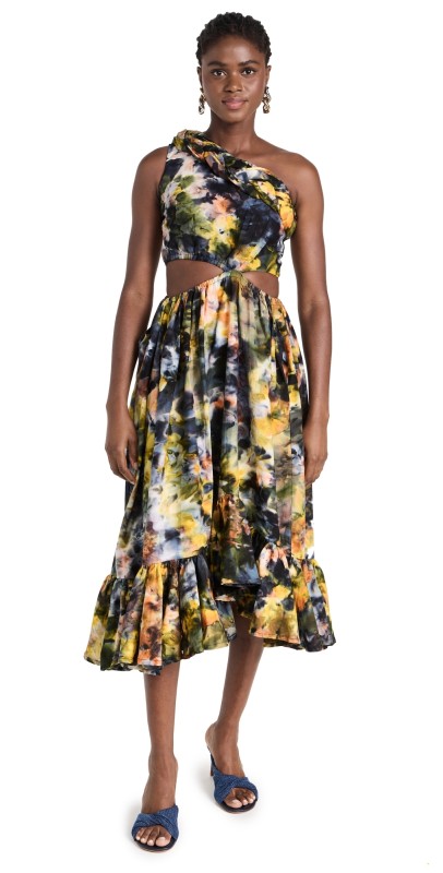 SIKA Cleo Dress Yellow Blossom