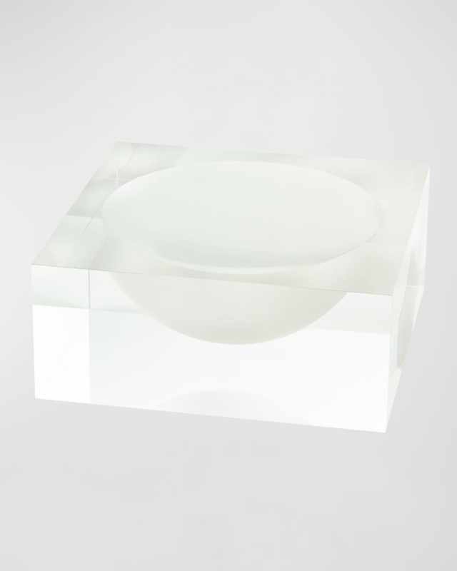 Lucite Decorative Bowl