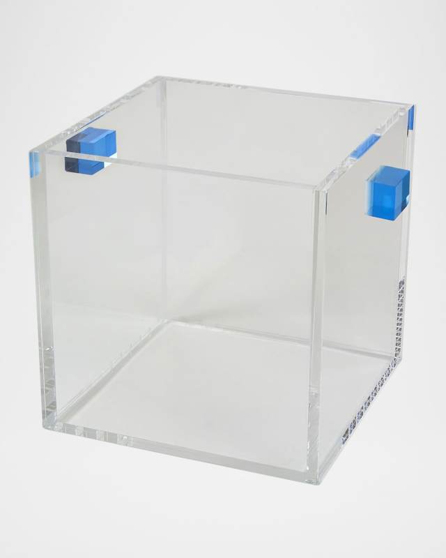 Clear Lucite Wine Cooler with Handles