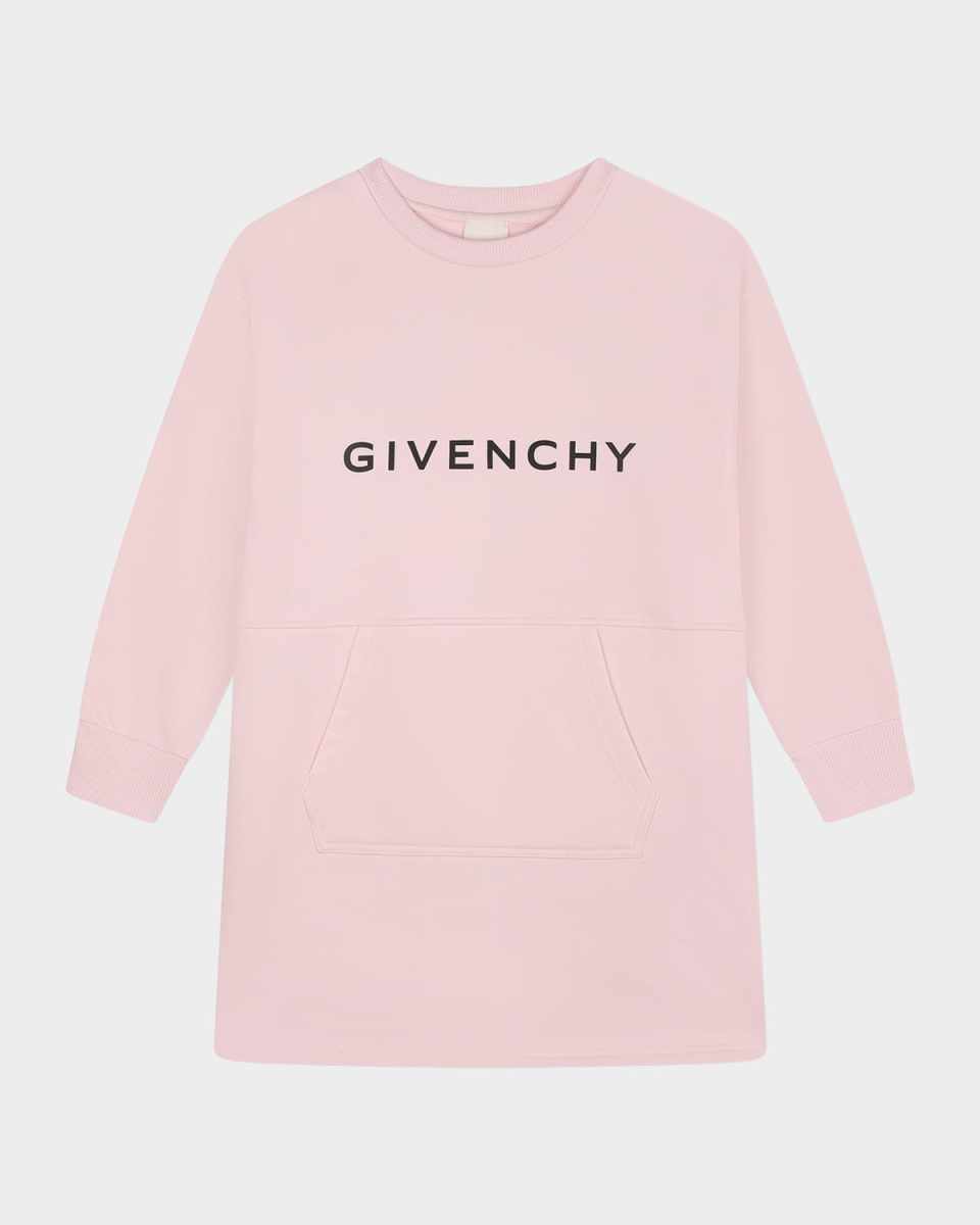 Girl's Logo-Print Sweatshirt Dress, Size 8-14