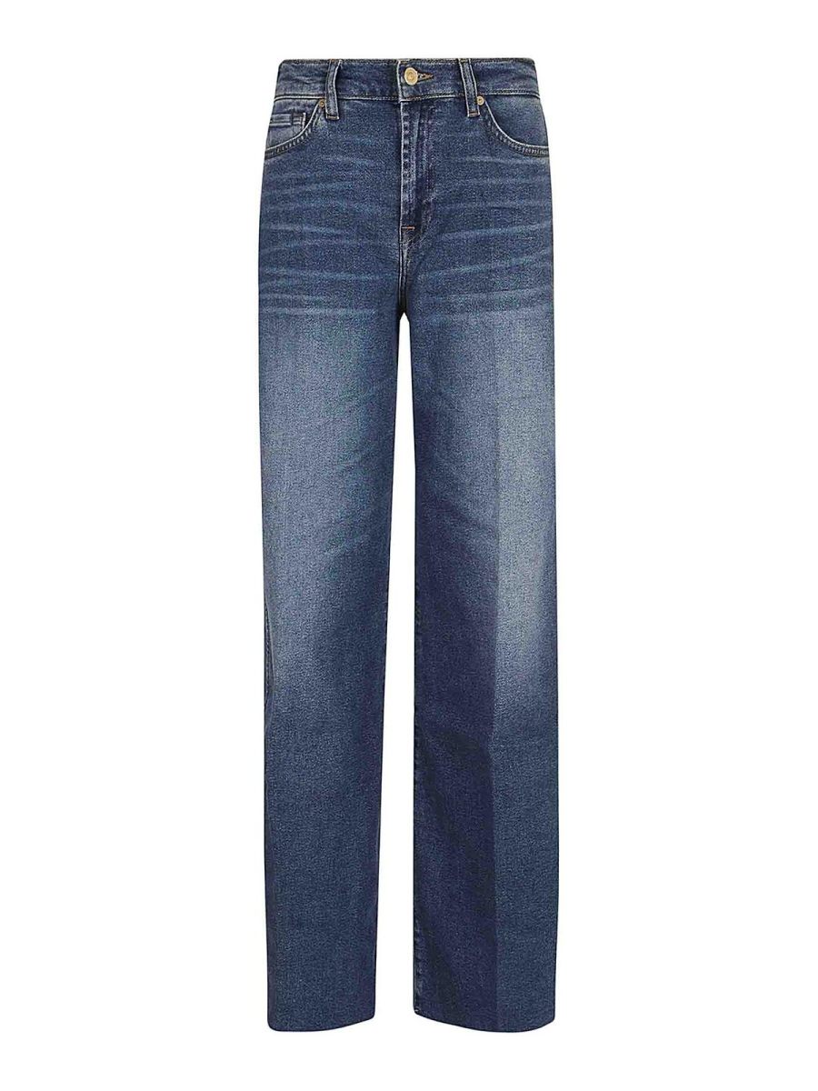 7 For All Mankind Jean Bootcut - Bleu