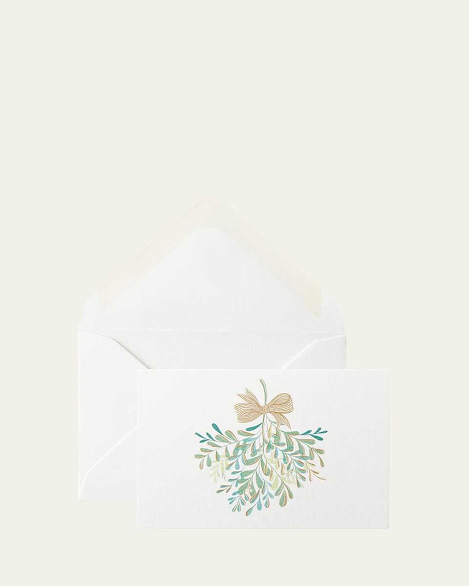 Mistletoe Gift Cards, Box of 10