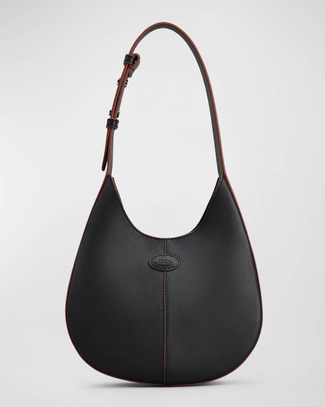 Mini Leather Di Hobo Bag
