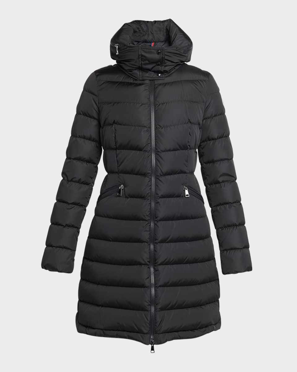 Flammette Long Puffer Coat