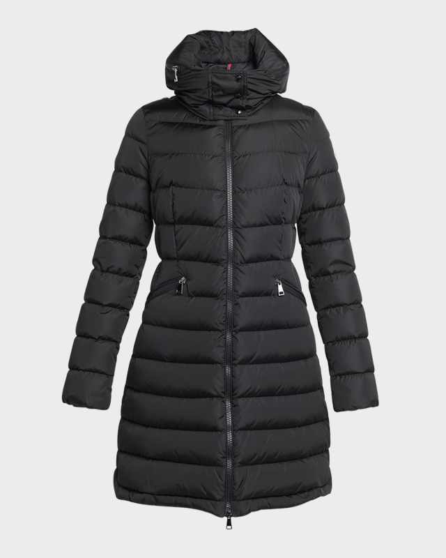 Flammette Long Puffer Coat