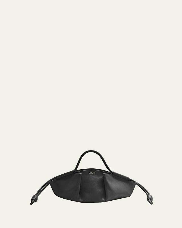 Paseo Small Top-Handle Bag in Shiny Napa Leather
