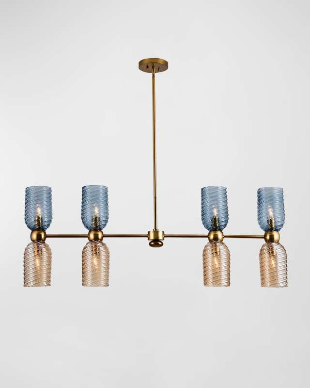 Azul 8-Light Island Chandelier