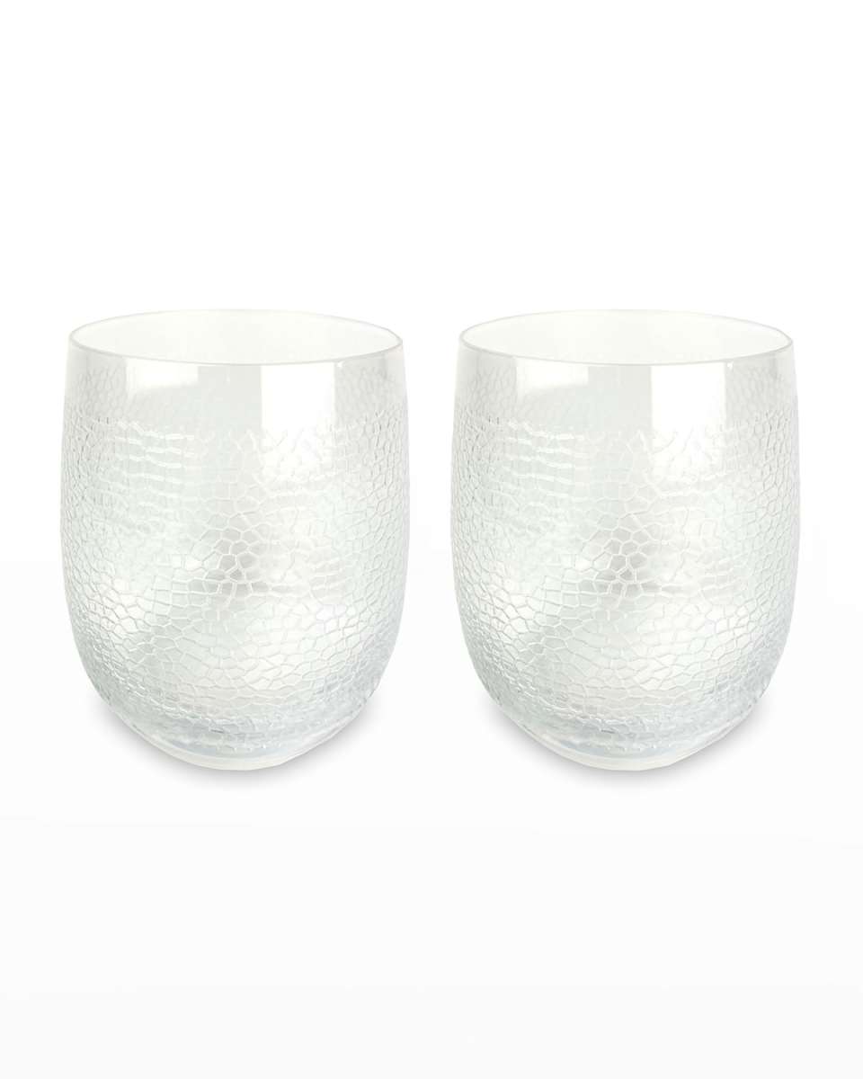 Panthera Clear Double Old-Fashioned Glasses, Set of 2