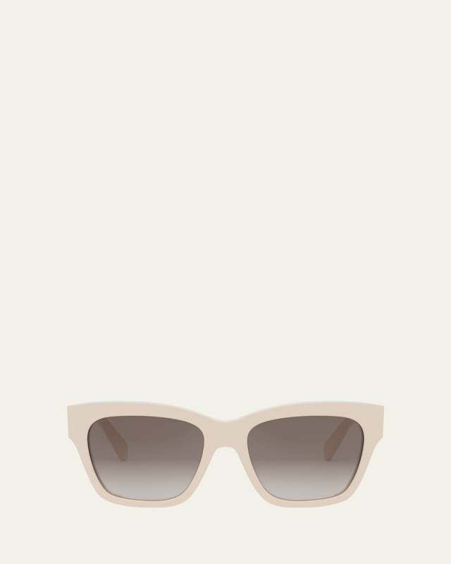 Triomphe Acetate Square Sunglasses