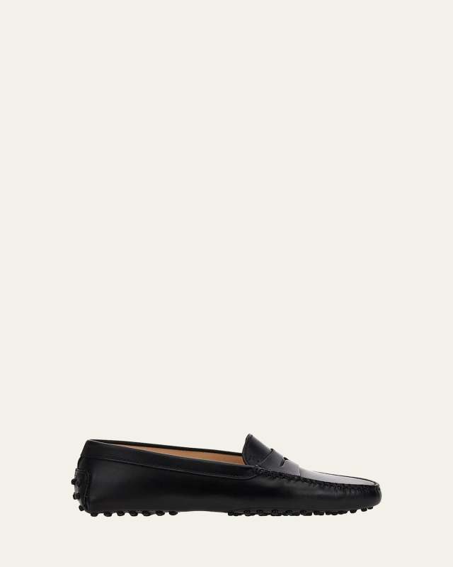 Gommini Leather Driver Penny Loafers