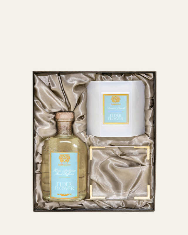 Elder Flower Candle and Diffuser Gift Set