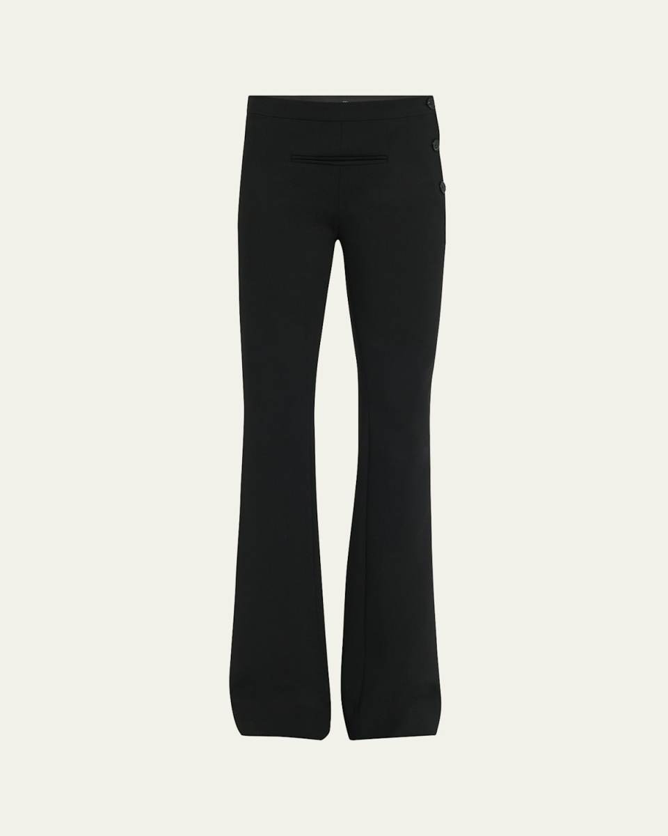 Oblique Tailored Wool Pants